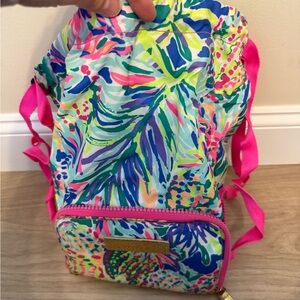 Lilly Pulitzer Colorful Tropical Tote